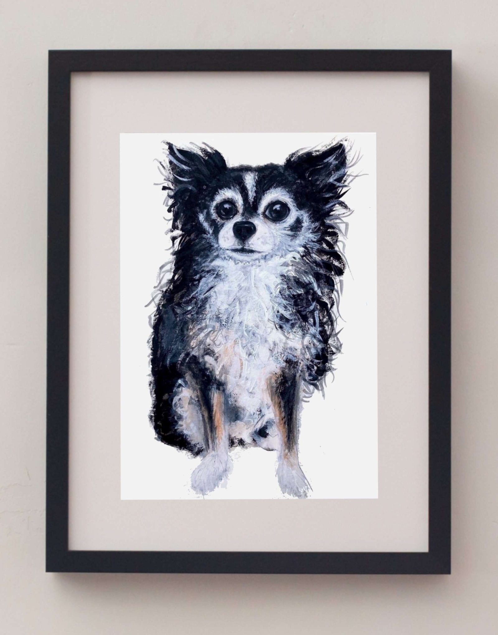 Pet portrait painting