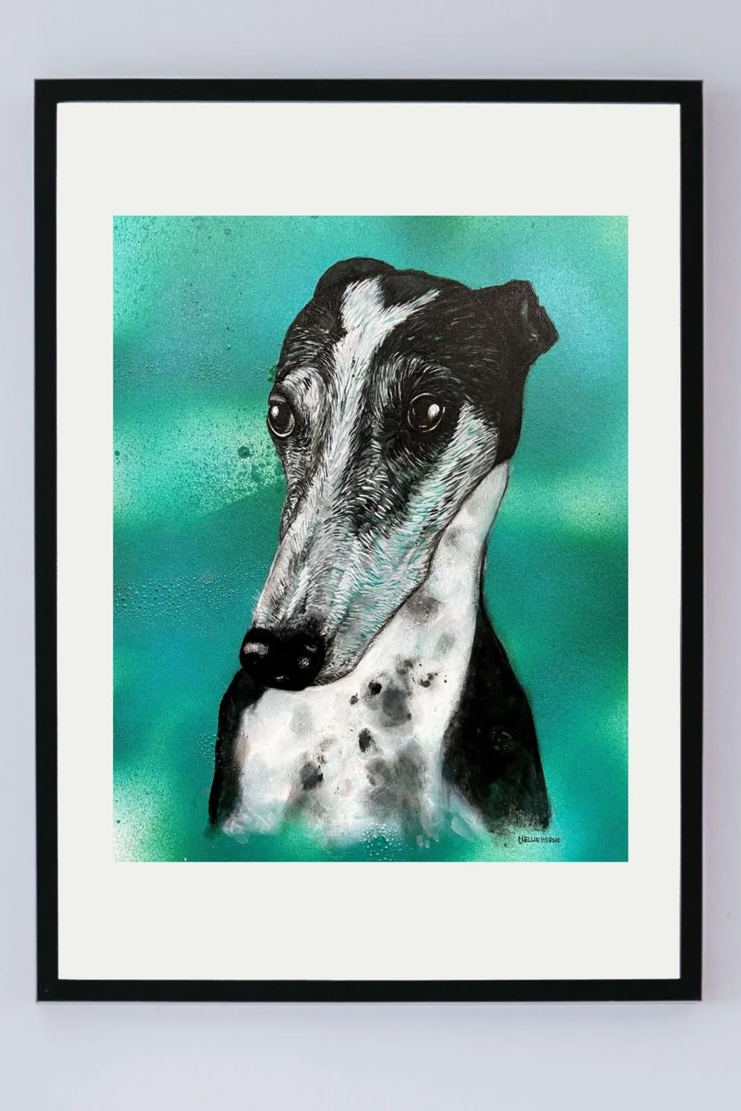 Pet portrait painting